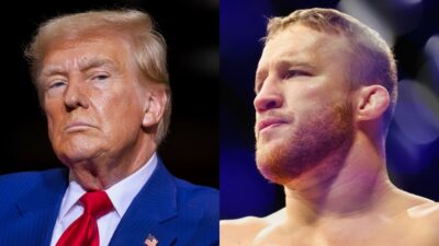 Justin Gaethje defends Donald Trump