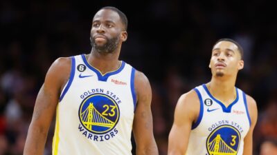 Heated exchange between Draymond Green and Jordan Poole in 2021