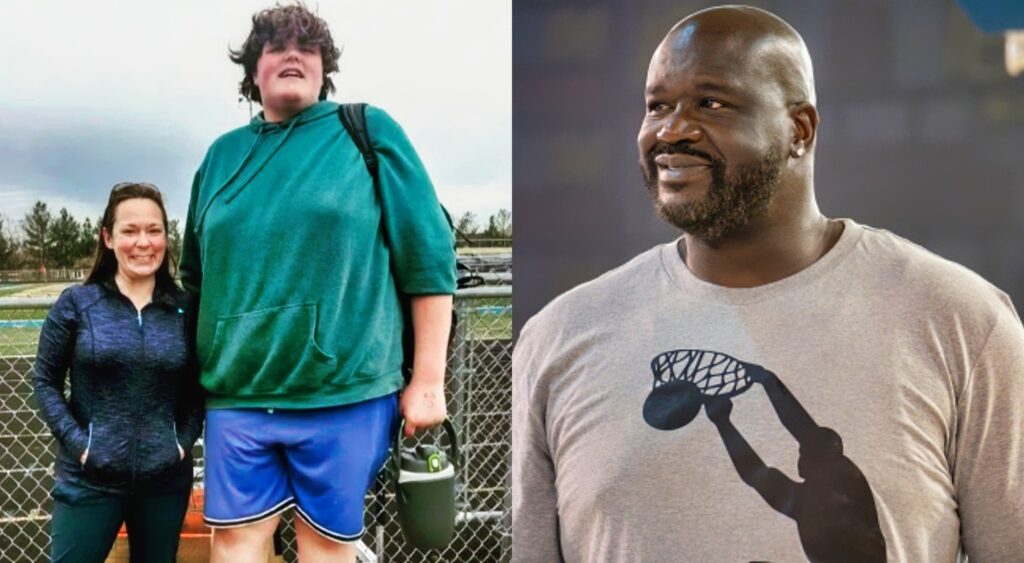 According to recent reports, the boy who received shoes from Shaquille O'Neal now holds two Guinness World Records.