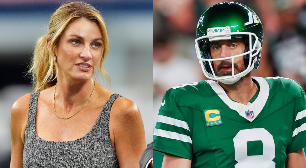 Photos of Erin Andrews and Aaron Rodgers