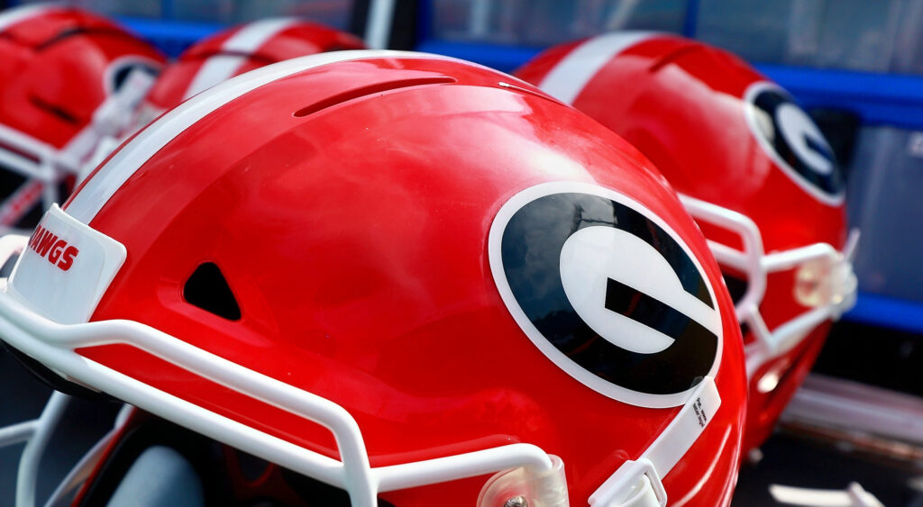 Georgia football helmet