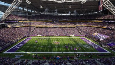 US Bank Stadium view