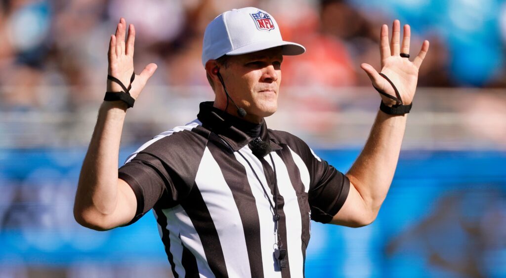 NFL Ref Clay Martin. He's the head referee for the Cowboys-Giants game.