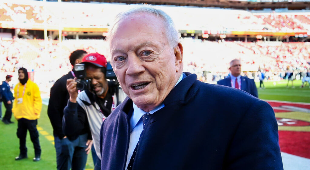 Jerry Jones speaking