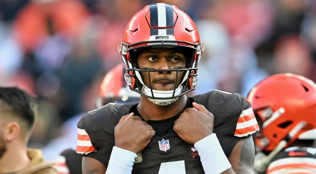 Deshaun Watson in uniform