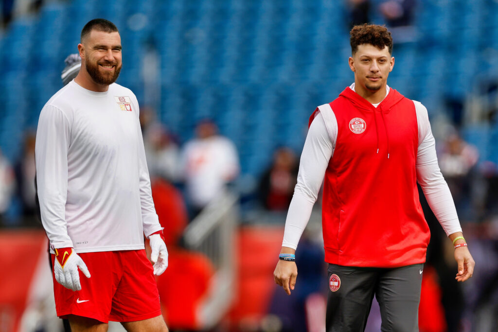 Is Patrick Mahomes Targeting Travis Kelce Less?