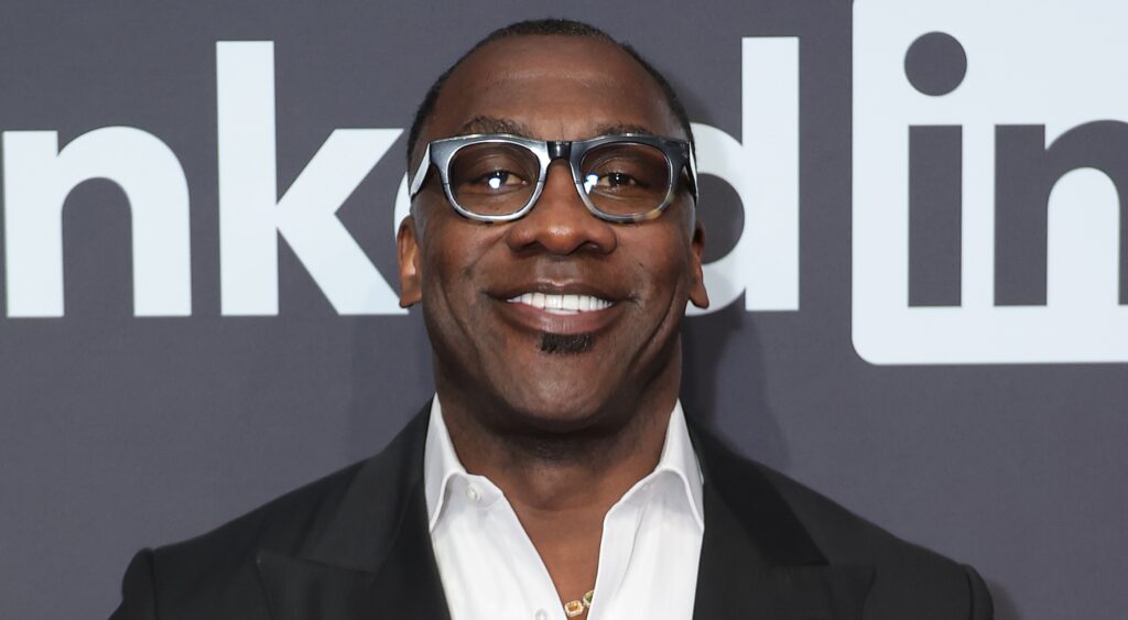 Shannon Sharpe posing