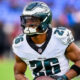 Saquon Barkley in Eagles uniform