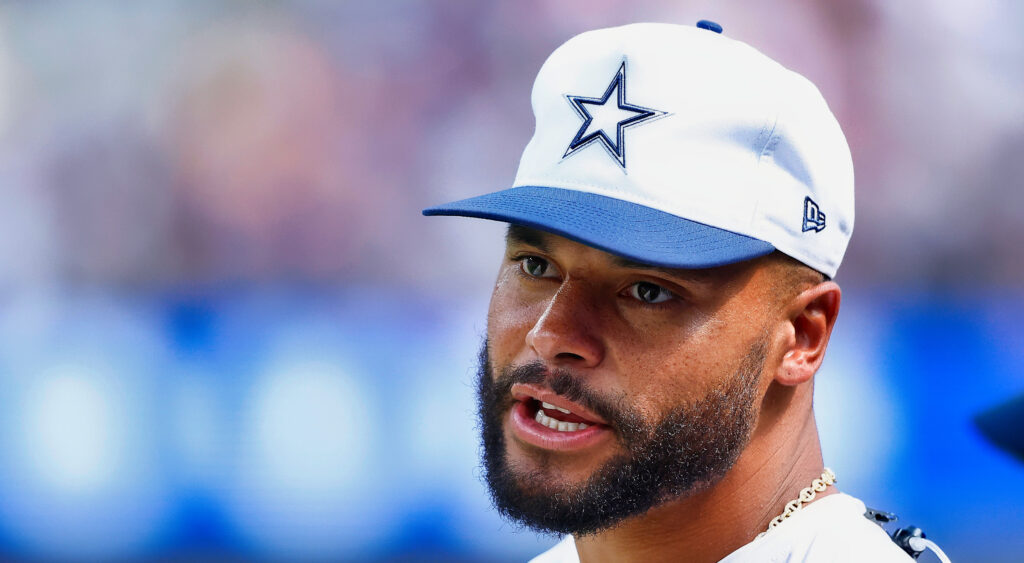 Dak Prescott's Agent Shared His FaceTime Photo After Finding Out He Just Signed Record-Breaking Contract With Cowboys & His Reaction Was Priceless