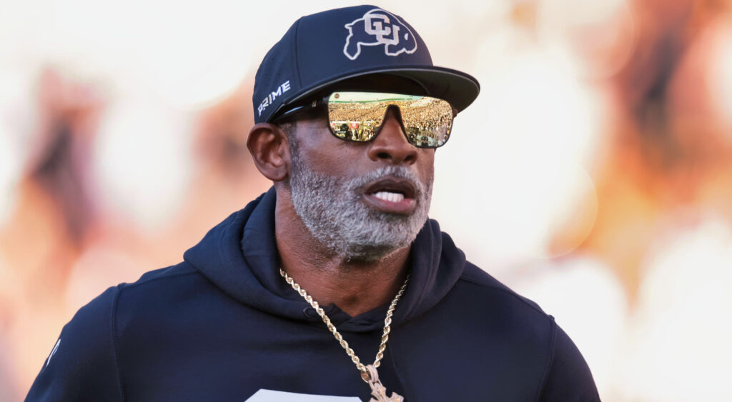 Colorado Buffaloes head coach Deion Sanders