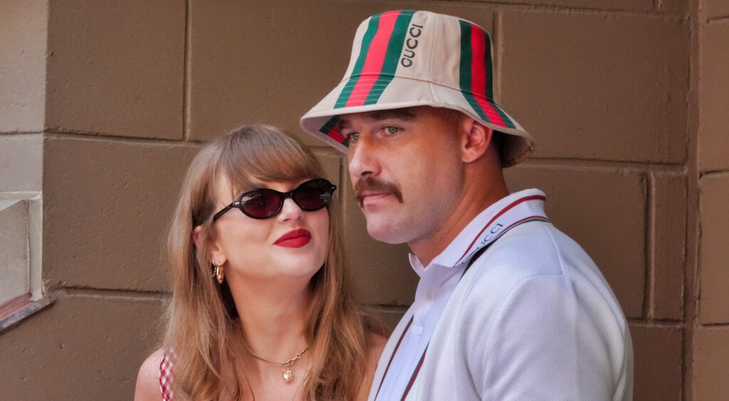 Taylor Swift and Travis Kelce at the US Open