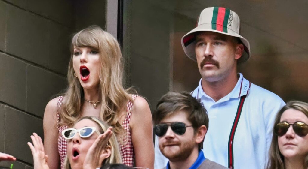 Taylor Swift and Travis Kelce at the US Open