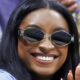 Simone Biles smiling at the US Open