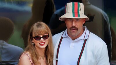 Travis Kelce and Taylor Swift at US Open