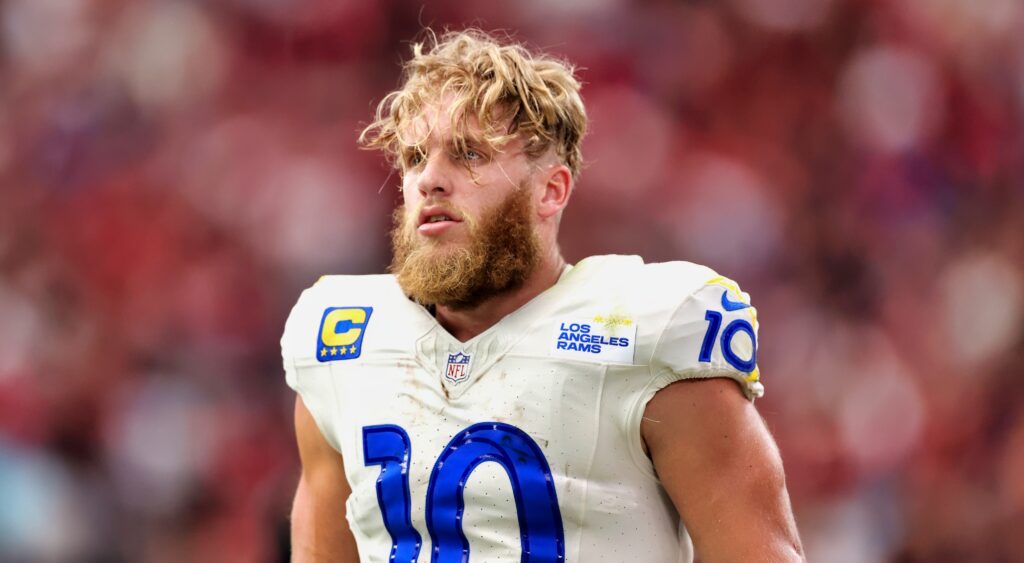 Cooper Kupp ahead of 2024 regular season game