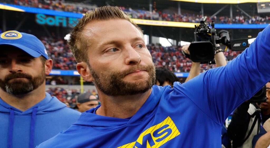 PHOTO: Sean McVay Is Getting Blasted For His Disrespectful Gesture ...