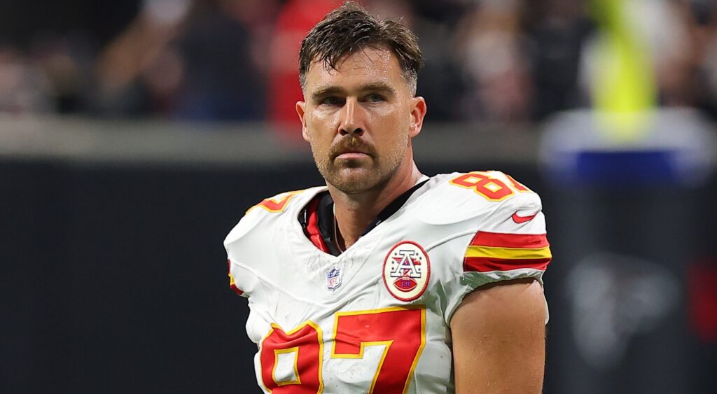 Travis Kelce in uniform