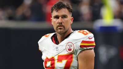 Travis Kelce in uniform