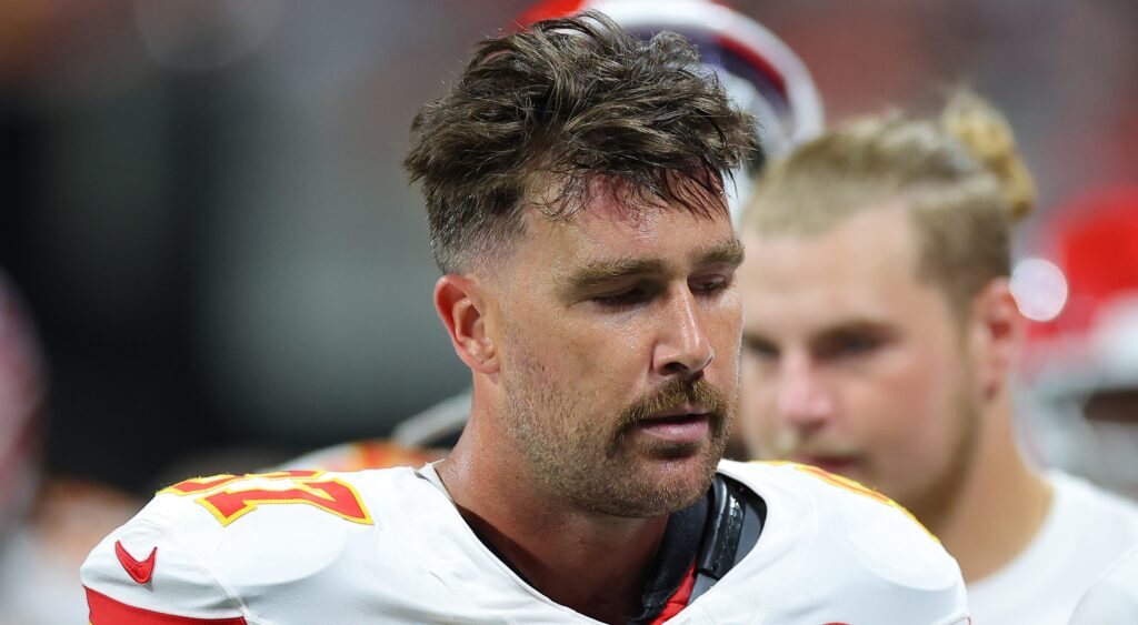 Travis Kelce in uniform