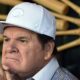 Pete Rose at a conference