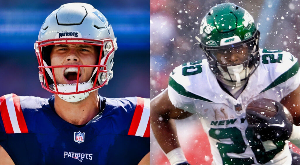 The New England Patriots face the New York Jets on Thursday, September 19, 2024.