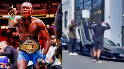 Israel Adesanya tells the backstory of recent road rage video