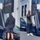 Israel Adesanya gets into an argument with driver