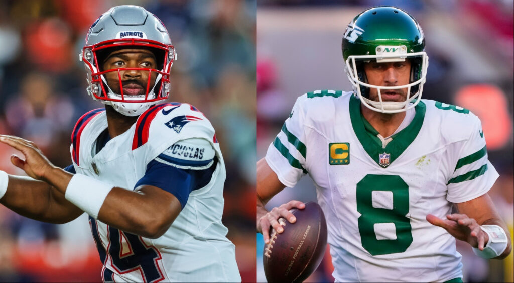 Jacoby Brissett and Aaron Rodgers are crucial players for their teams in the upcoming New England Patriots vs. New York Jets game.