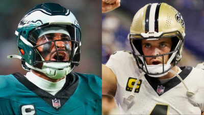 Jalen Hurts and Derek Carr are crucial players for their sides in the upcoming Eagles vs. Saints clash.