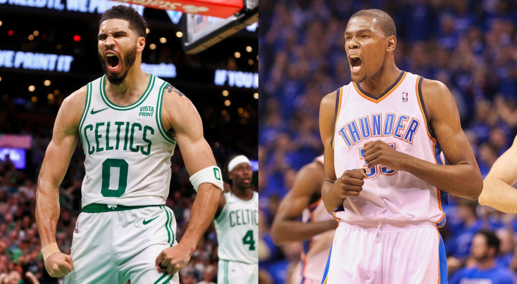 Jayson Tatum and Kevin Durant’s First Seven Seasons Comparison