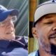 Jerry Jones and Jamie Foxx at practice