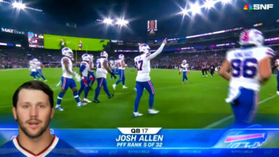 Josh Allen SNF player intro