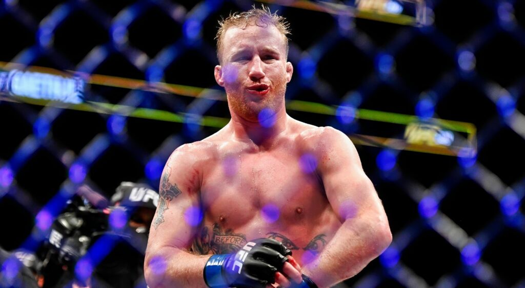 Justin Gaethje woke up and chose golf