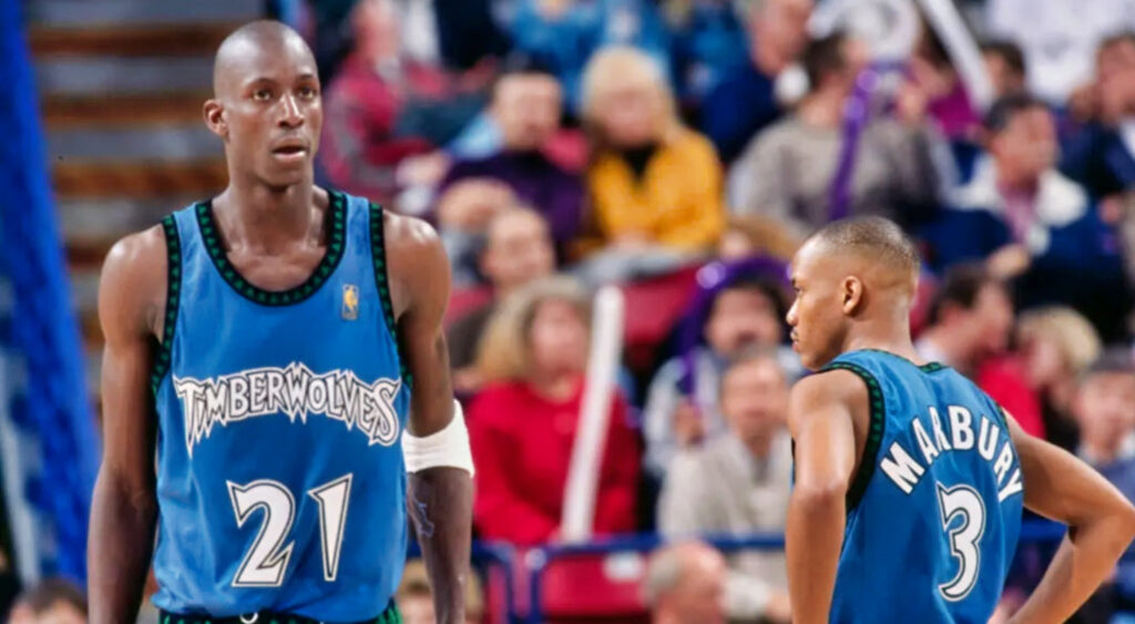 Kevin Garnett Once Made Stephon Marbury Bleed