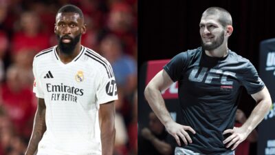 Khabib Nurmagomedov accepts Antonio Rudiger's challenge