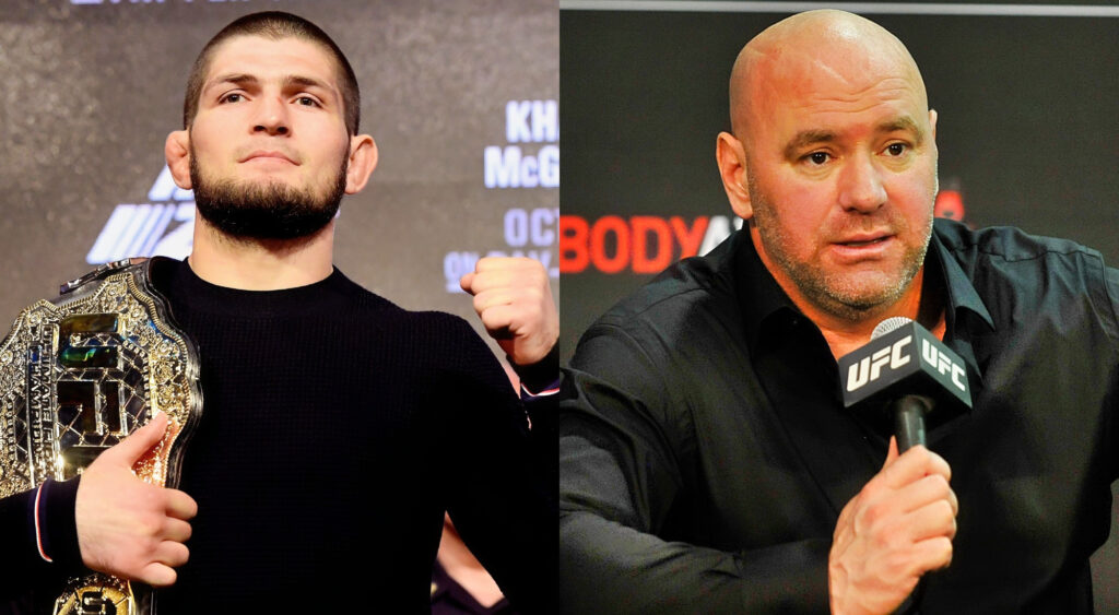 Khabib Nurmagomedov recalls rejecting Dana White's $100 million offer