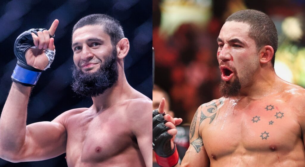 Robert Whittaker praises Khamzat Chimaev