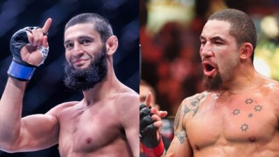 Robert Whittaker praises Khamzat Chimaev