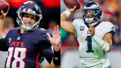 Kirk Cousins and Jalen Hurts are key players for their teams in the Falcons vs. Eagles game.