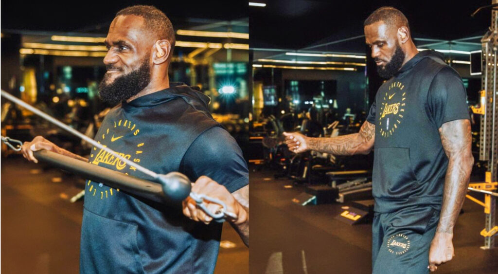 LeBron James' Workout Session Ahead Of NBA Training Camp