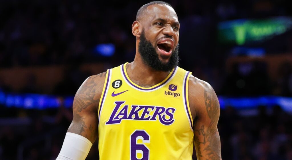 NBA fans criticized a former player for claiming that the media created fake GOAT narratives around LeBron James