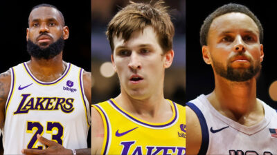 Austin Reaves Shares His All-Time Starting Five, Including LeBron James and Stephen Curry.