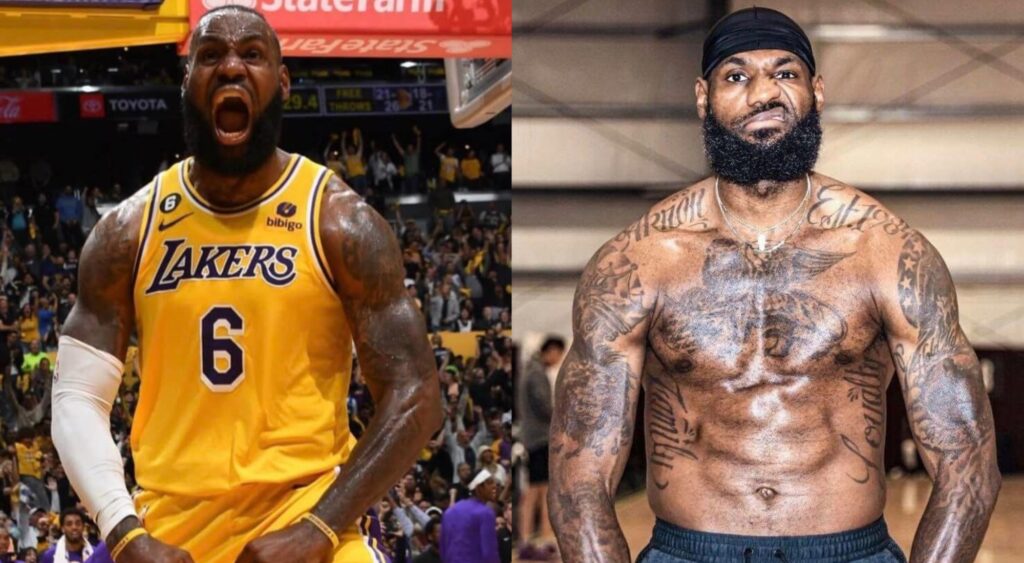 A Look At Los Angeles Lakers Star LeBron James' Tattoos