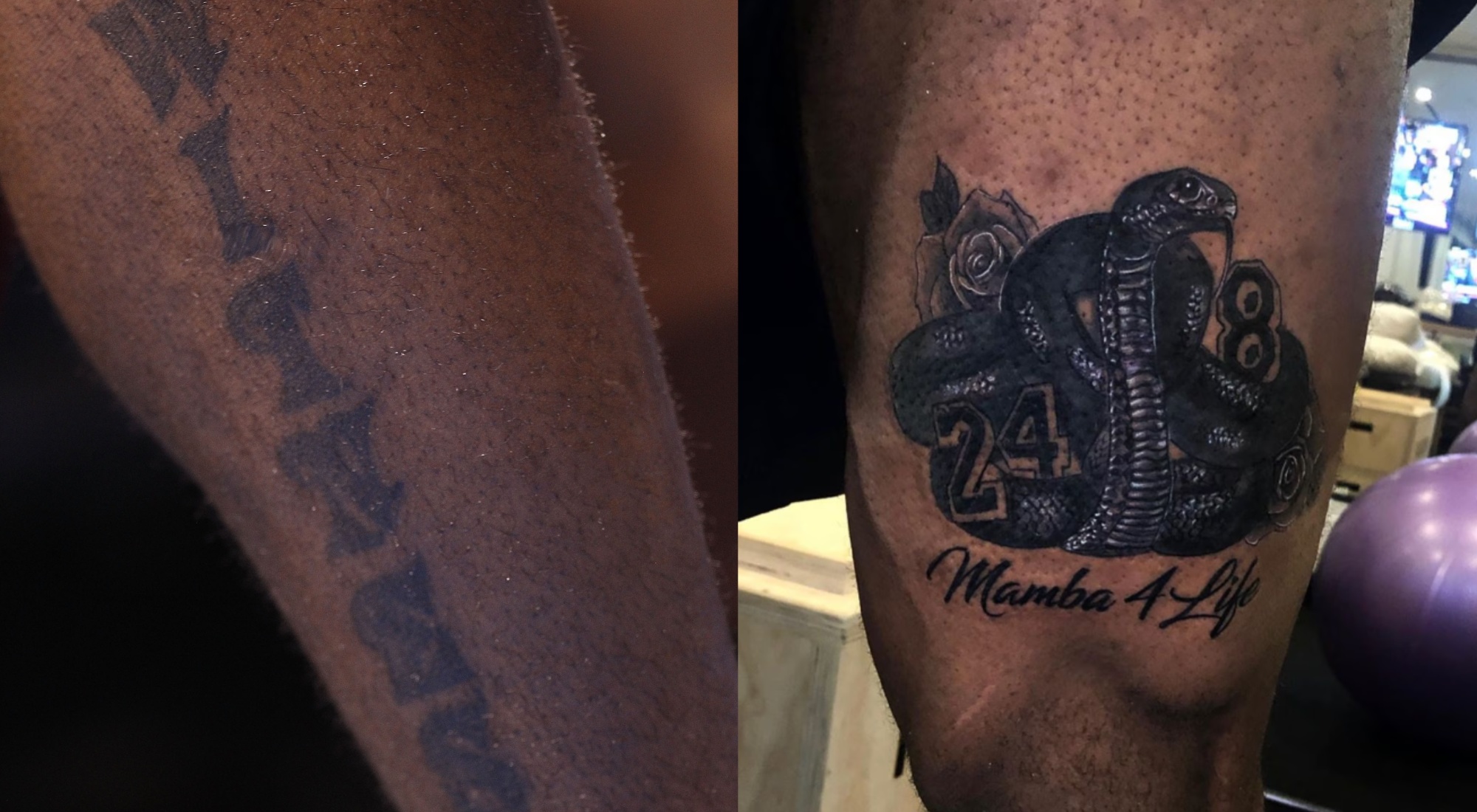 A Look At Los Angeles Lakers Star LeBron James' Tattoos