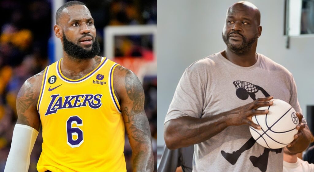 Former NBA player Shaquille O'Neal recently sparked controversy by not including LeBron James' name in his all-time starting five