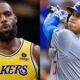 NBA superstar LeBron James is shocked by MLB star Shohei Ohtani's record-breaking performance against the Detroit Tigers