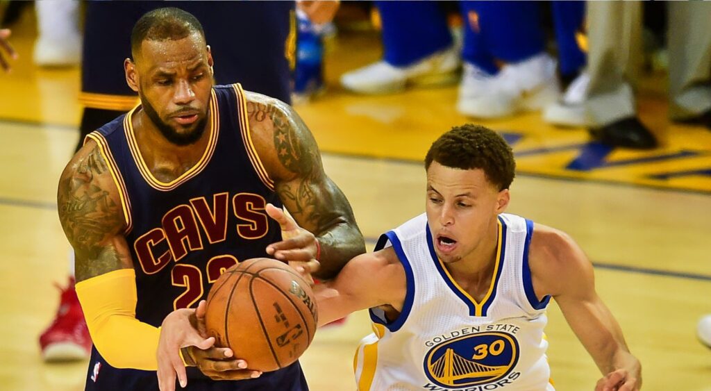 LeBron James predicted Stephen Curry's bright future