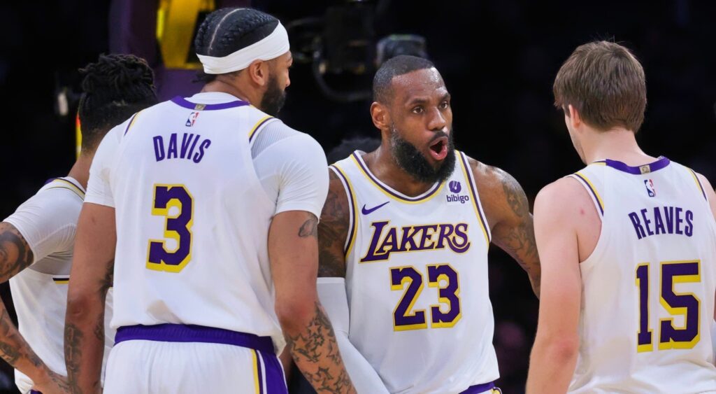 Los Angeles Lakers' projected five starter sparked controversy