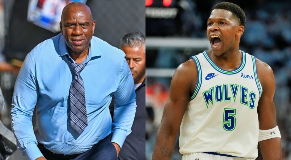 In a recent interview, former NBA player Magic Johnson criticized Anthony Edwards for his trash-talking towards other NBA players