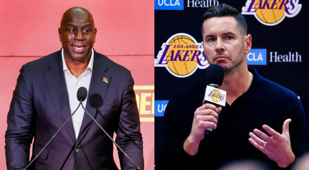 Magic Johnson Reveals JJ Redick's Challenge As Lakers Coach